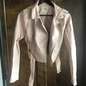 feaux leather jacket